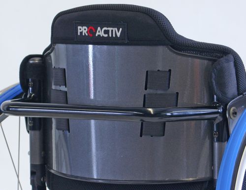 Ergonomie - Rückenschale Aluminium,