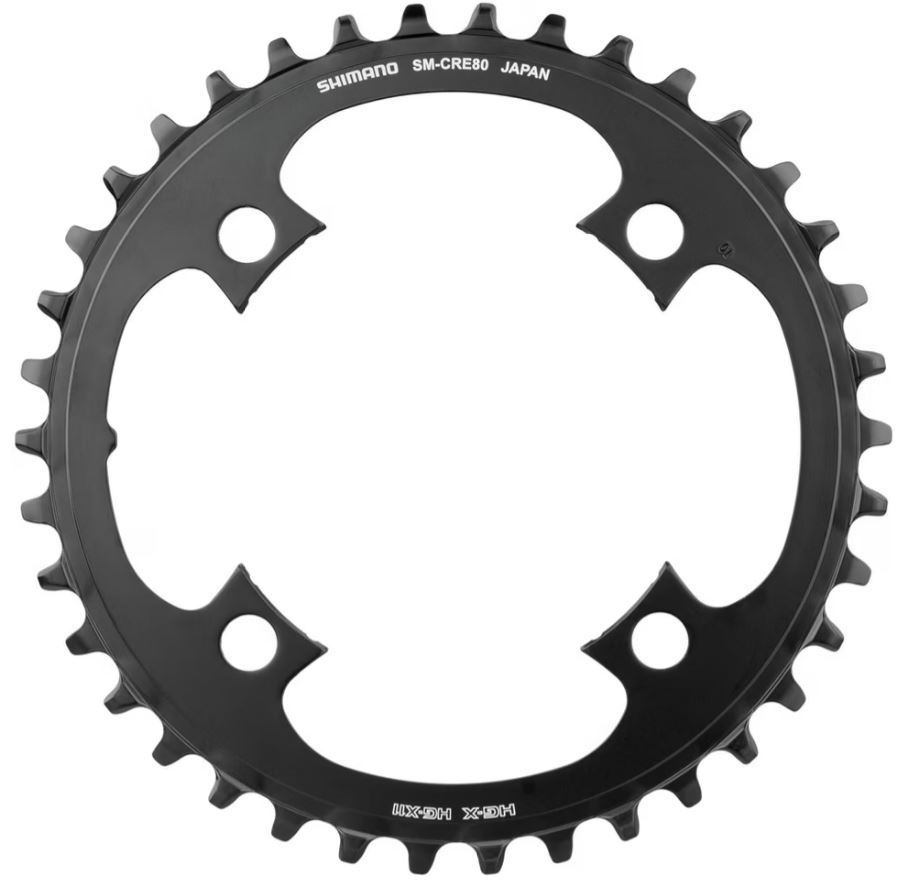 Kettenblatt 38Z schwarz FC-E8000