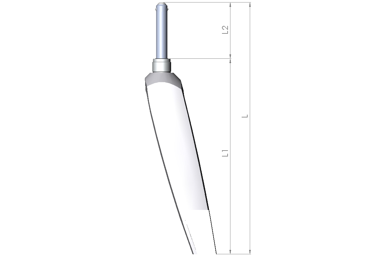 Lenkradgabel Größe 3 HD L1 190mm