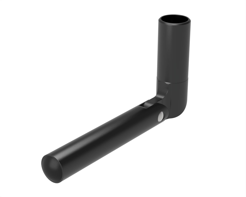 Fußauflagegelenk "G-Form" 90° links