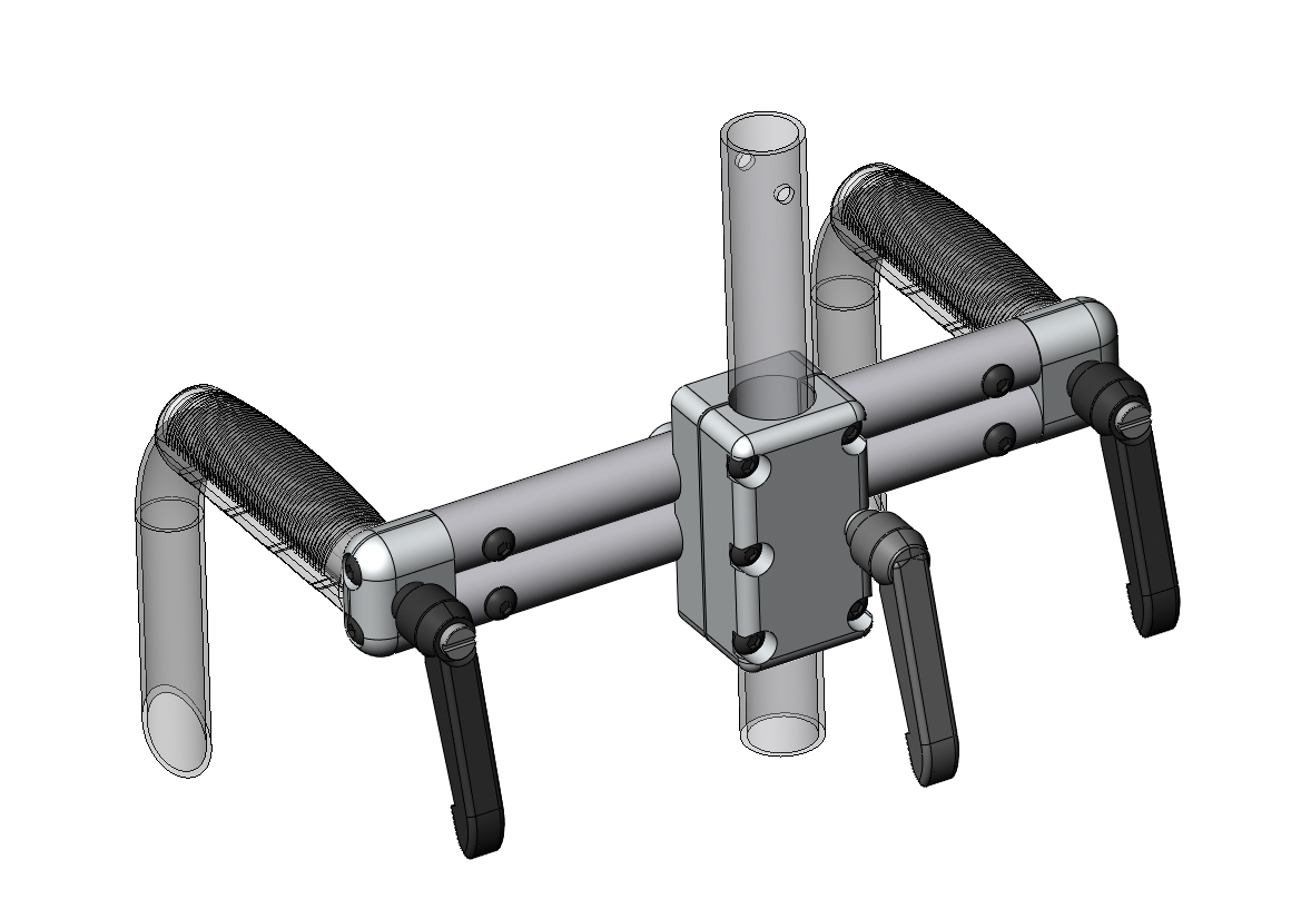Kopfstützenhalterung Ø25 mm