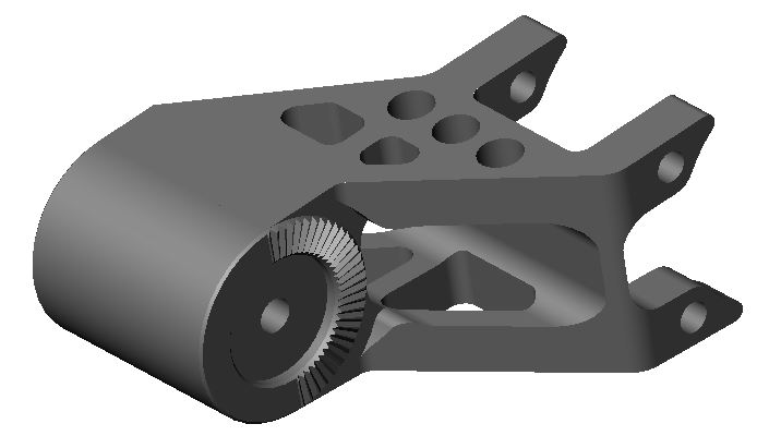 Distanz Tretlager einstellbar kurz