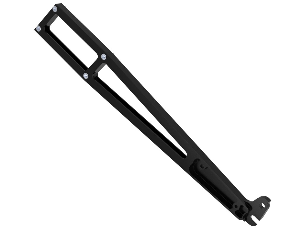 Gabelholm rechts, schwarz