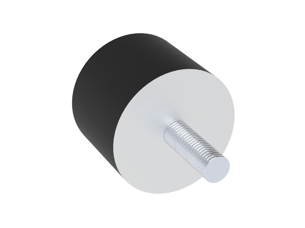 Lenkungsdämpfergummi Ø40x30 hart