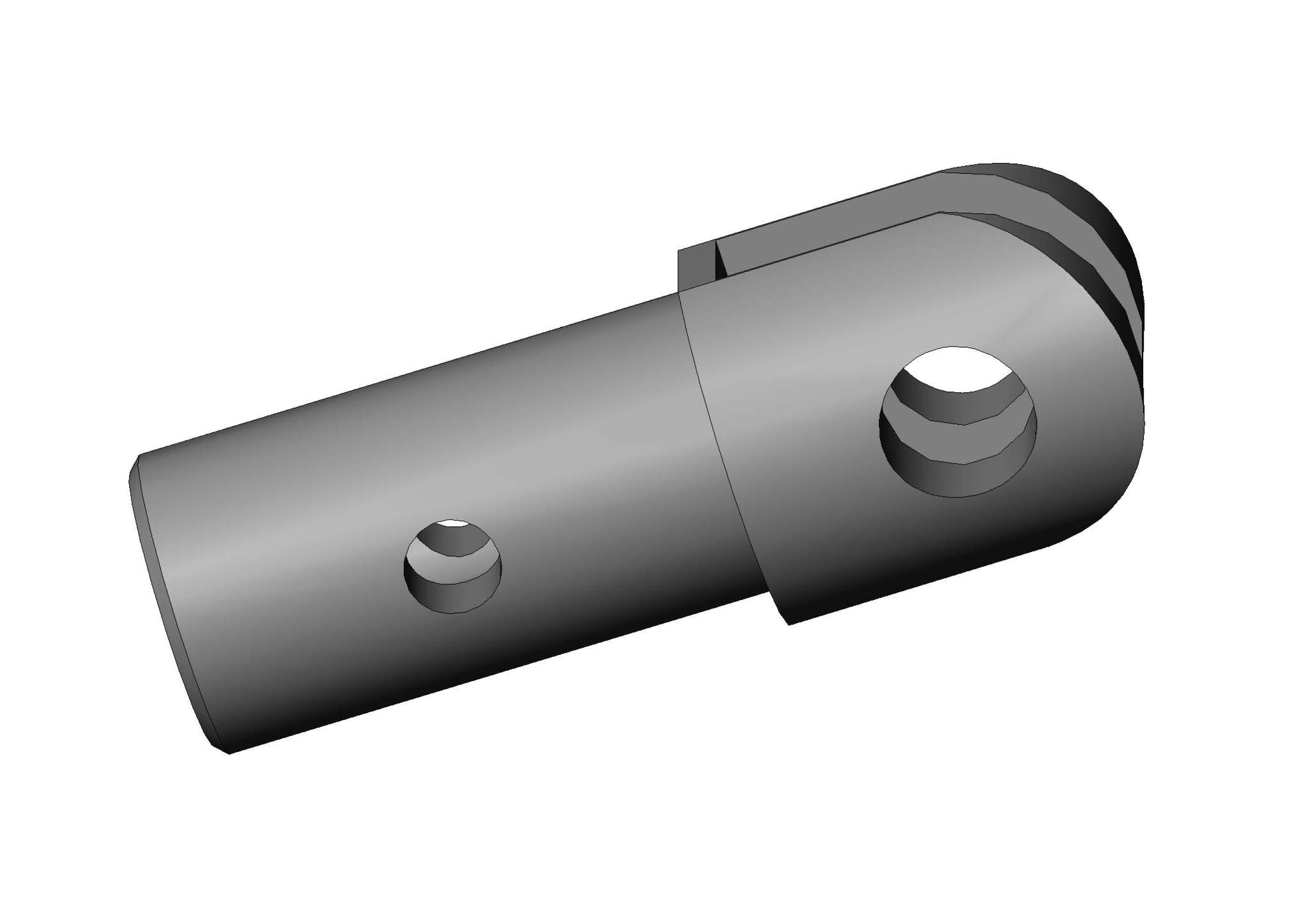 Gelenkgabel Ø20 mm M8