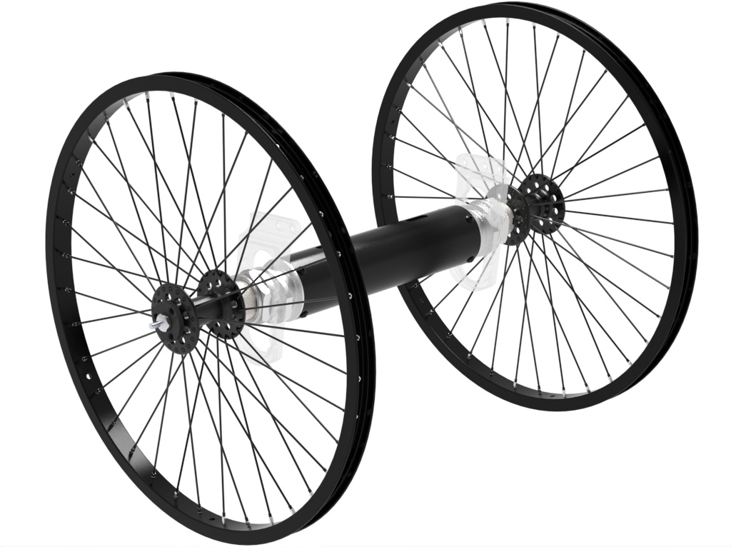 Nachrüstsatz Einhandantrieb 24" für