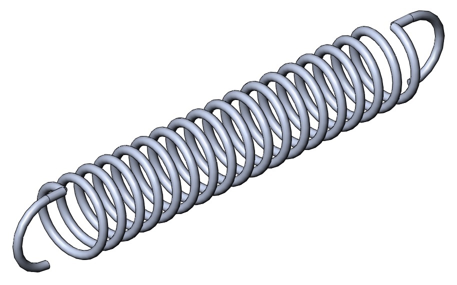 Feder für Kniehebelbremse