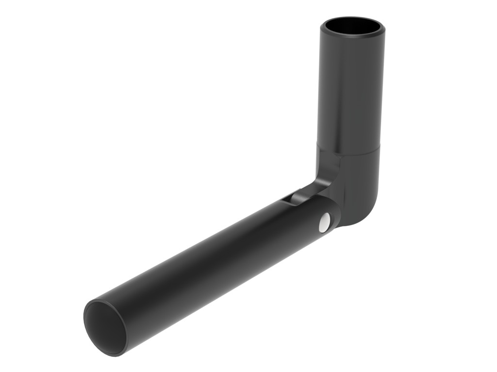 Fußauflagegelenk "G-Form" 90° links