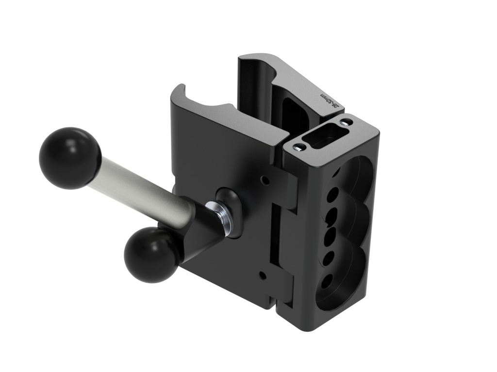 Frontadapter Rahmenklemmung Ø30 x 95