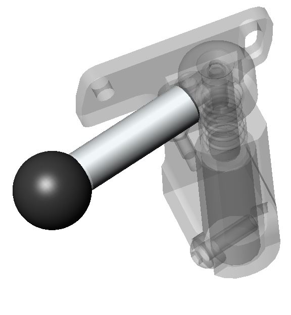 Bedienhebel Tetraausführung