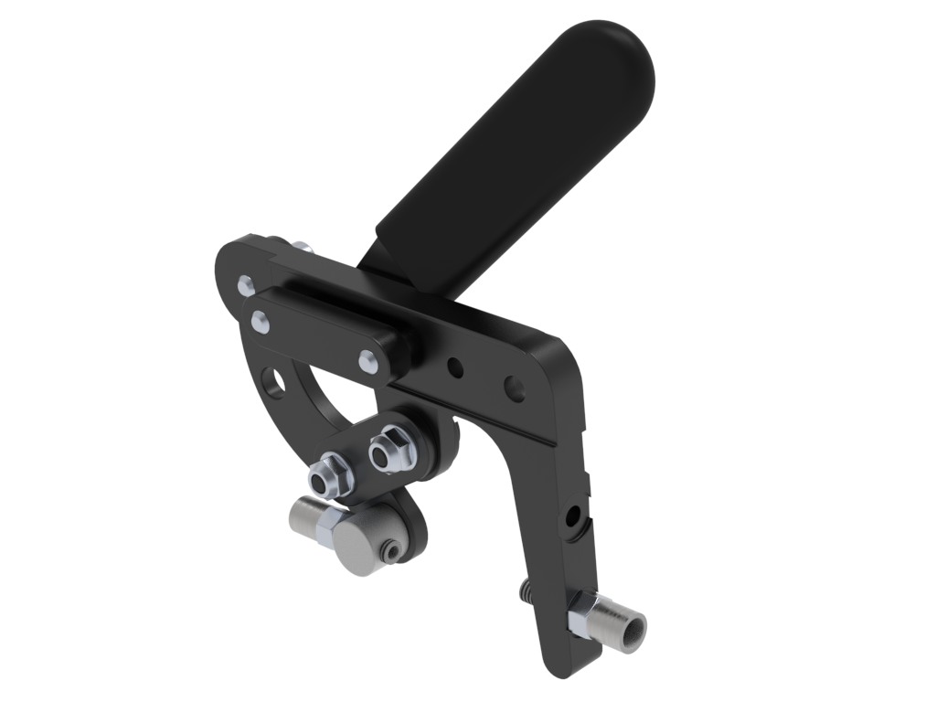 Kniehebelbremse Einhand direkt links