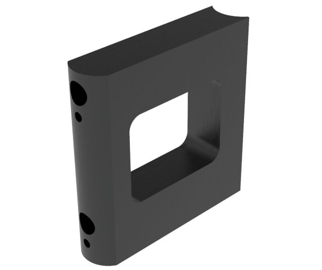 80mm Distanzen für Schiebegriffhalter