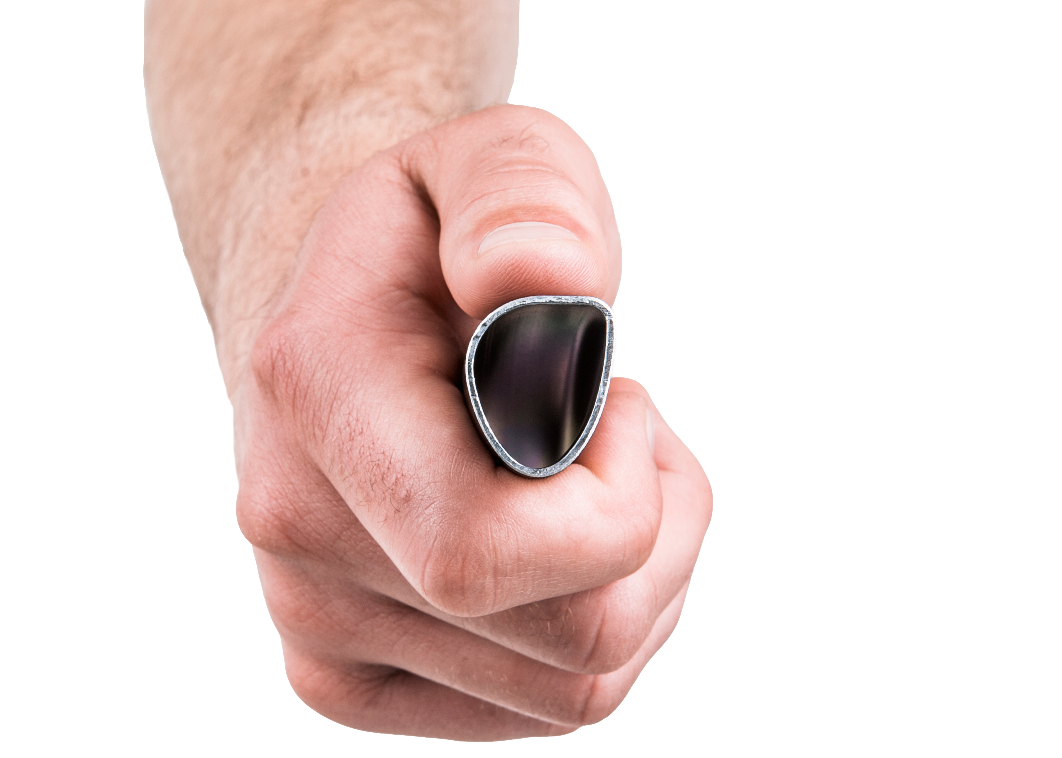 24" Curve gripring, powder-coated,