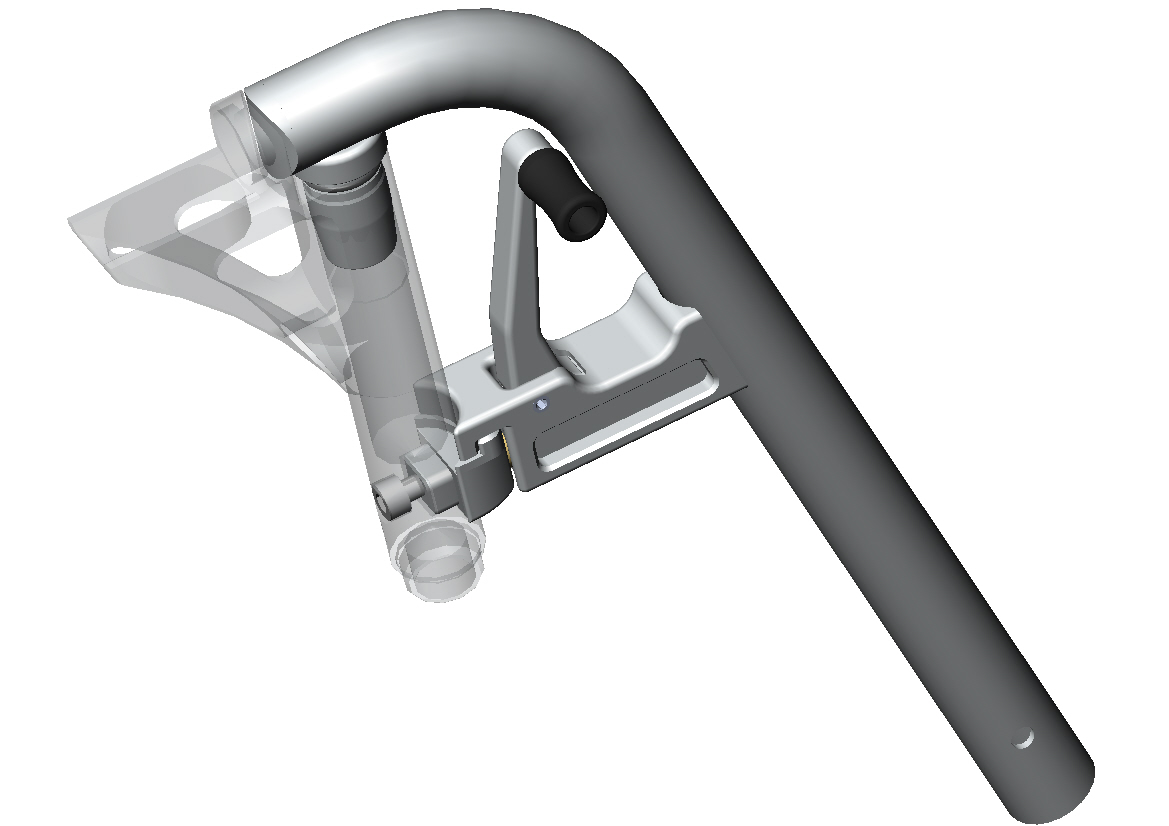 Rahmenvorbau abnehmbar abschwenkbar