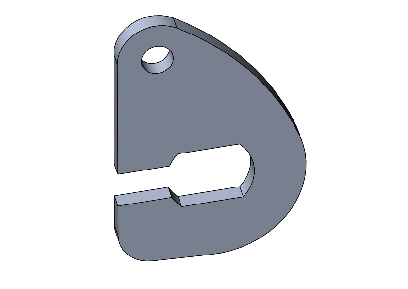 Drehmomentstütze Triride links