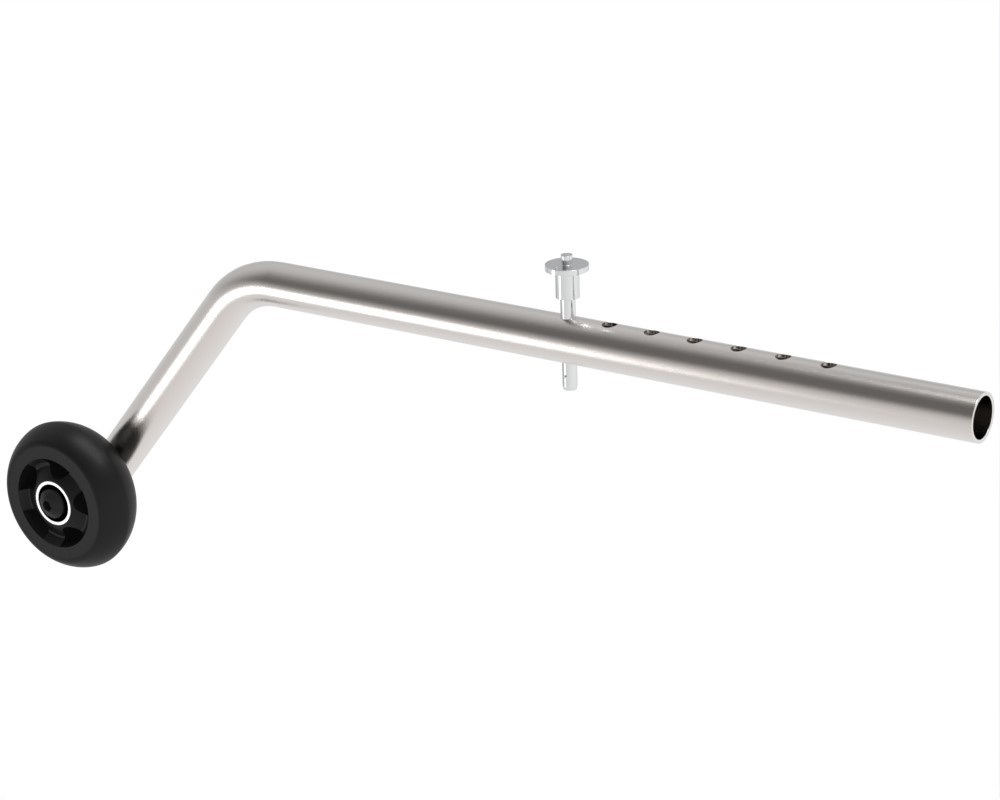 Kippstütze (L450/H105) mit Rad,
