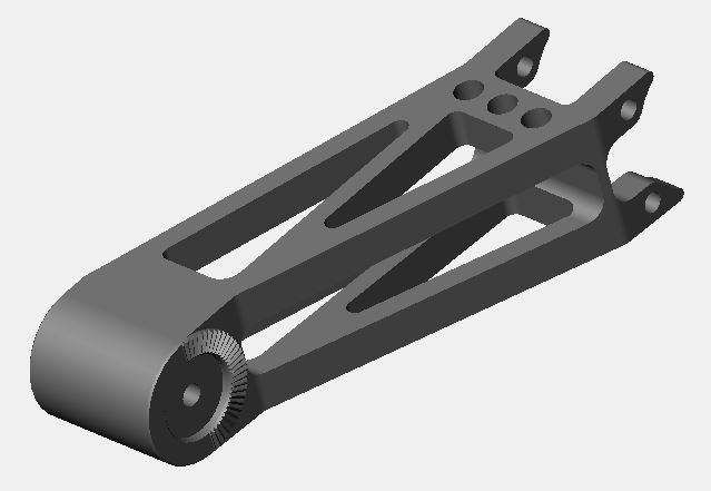 Distanz Tretlager einstellbar lang