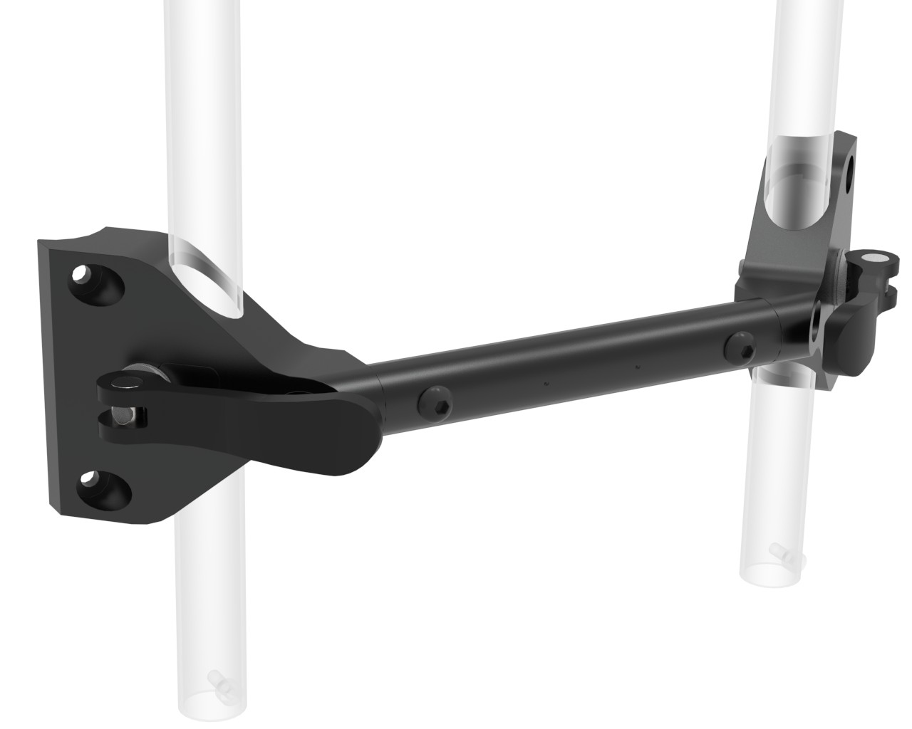 Rückenquerbügel mit Schiebegriffhalter