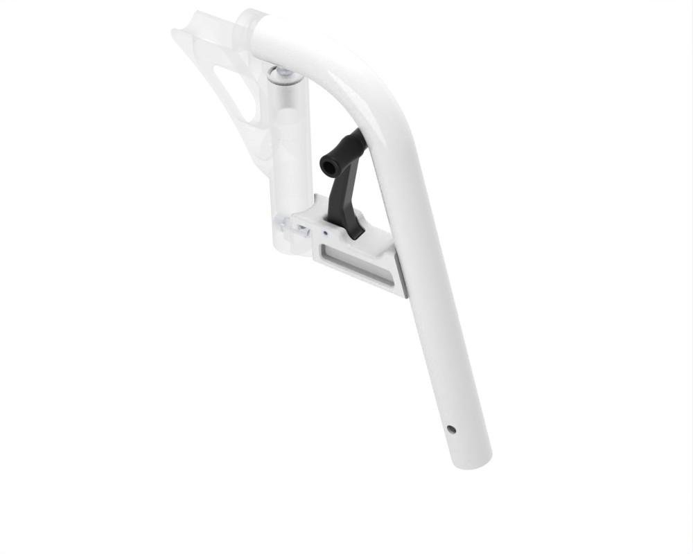 Frame stem removable swivelling