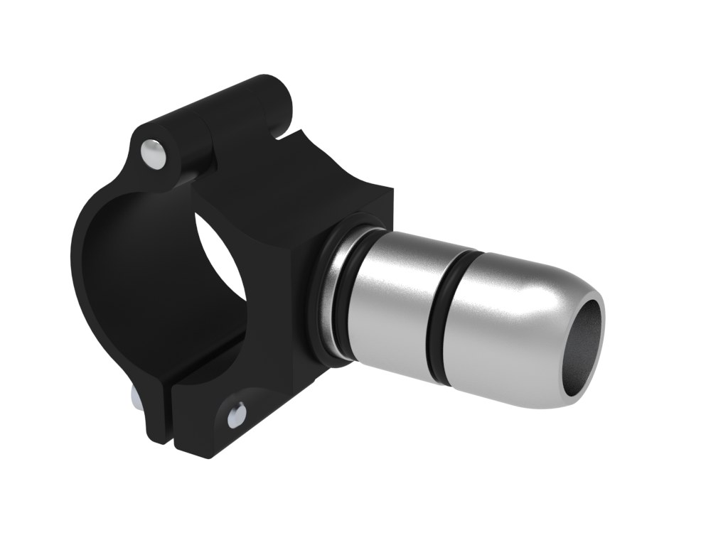 Zentrierzapfen für Ø40 Achsrohr