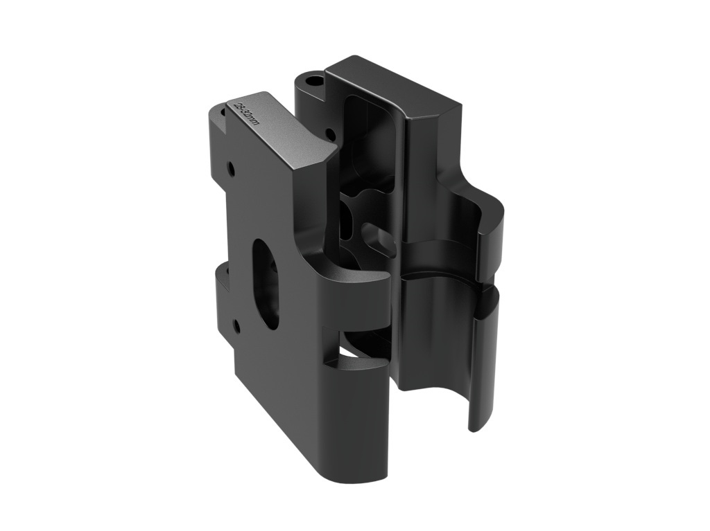 Klemmplatte Ø28-32mm schwarz