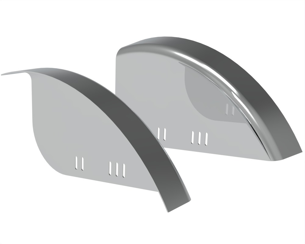 Seitenblech Aluminium