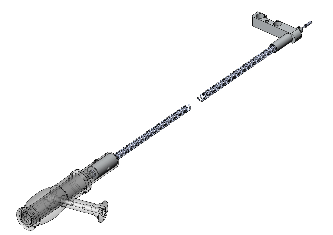 Stützleitung für Di2 Kabel