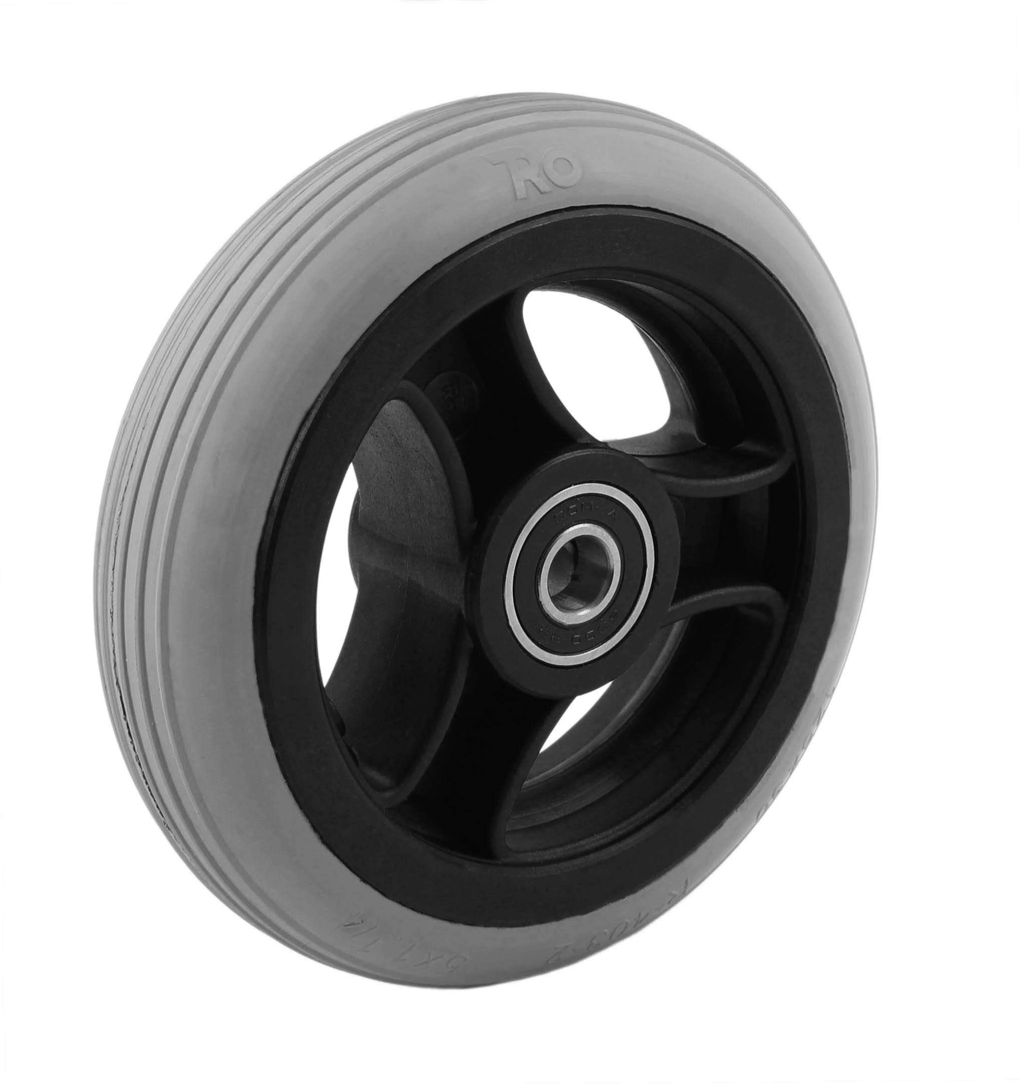 5" Lenkrad "Standard" PU grau