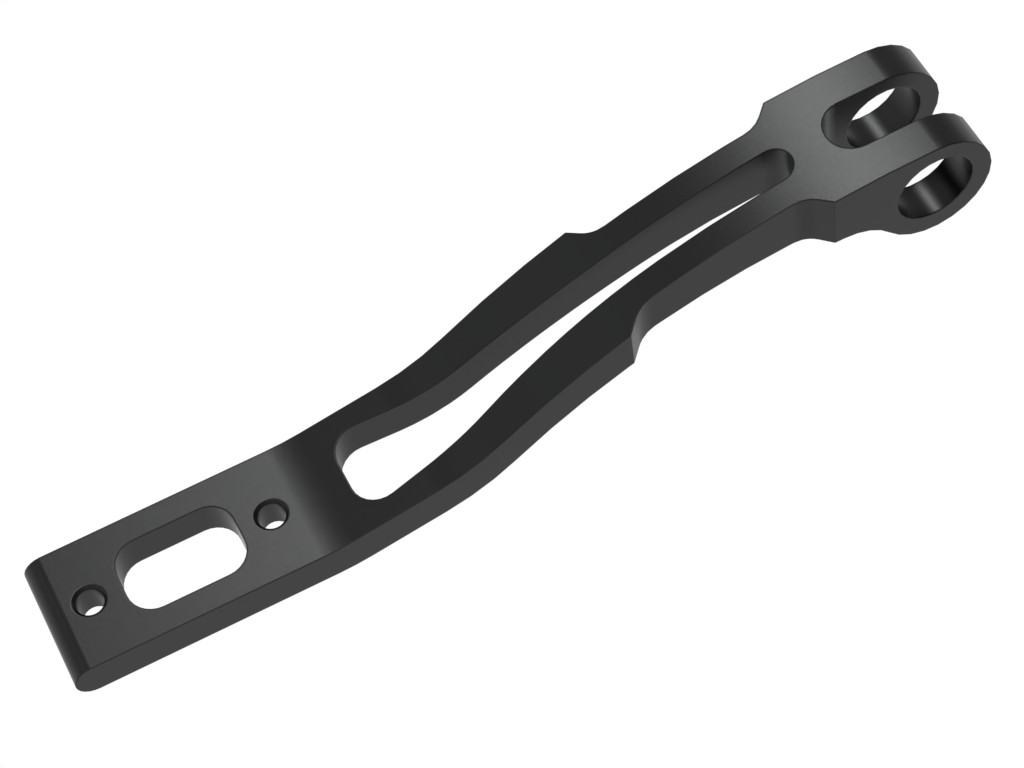 Spannhebel Tretlagerstütze