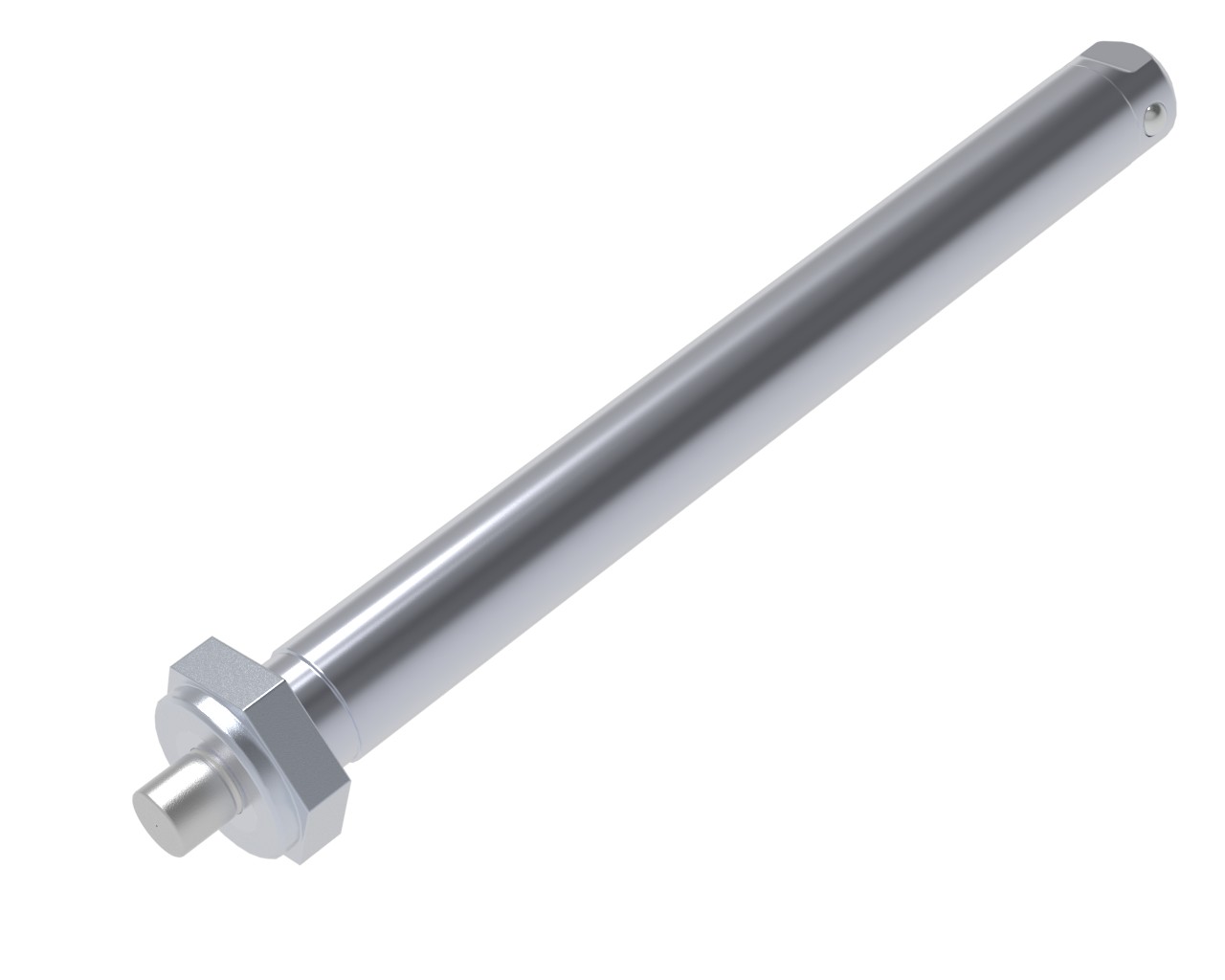 1/2" Steckachse, Verriegelungslänge