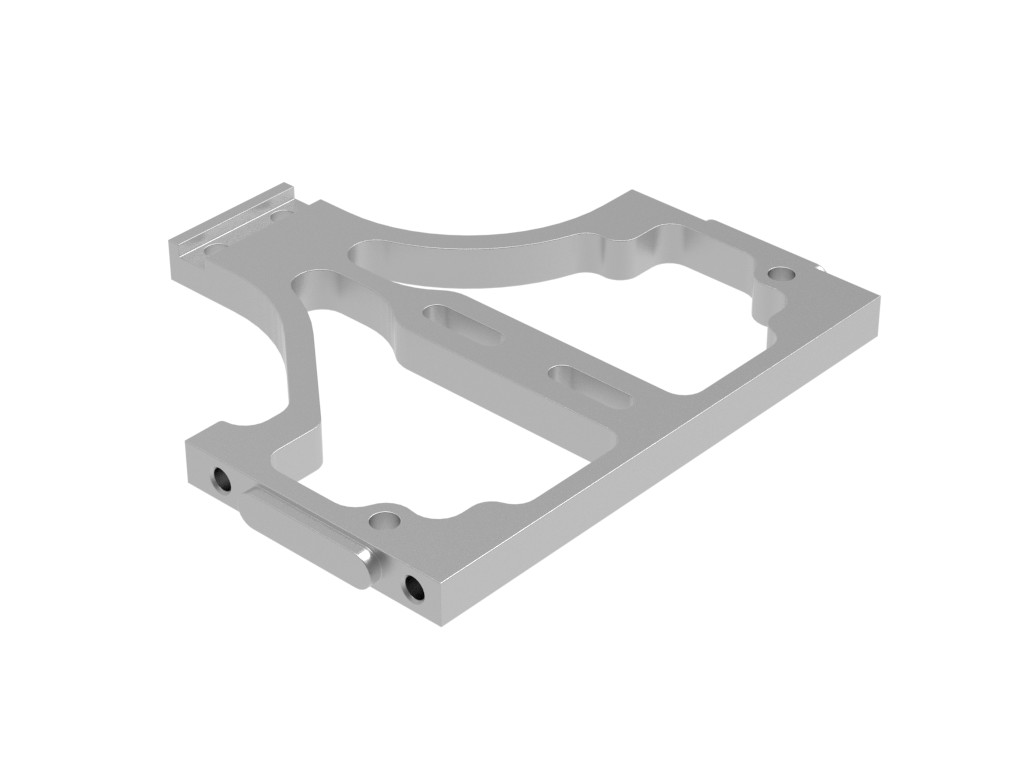 Gabelbrücke unten, silber