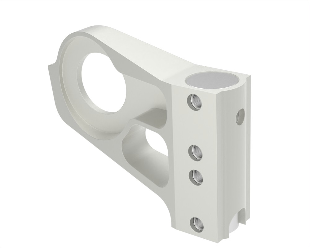Adapter Kippstützenaufnahme L verzahnt