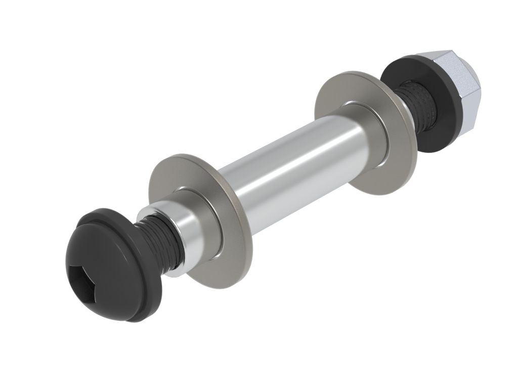 Universalachse Ø8x36mm 33-35 NBL