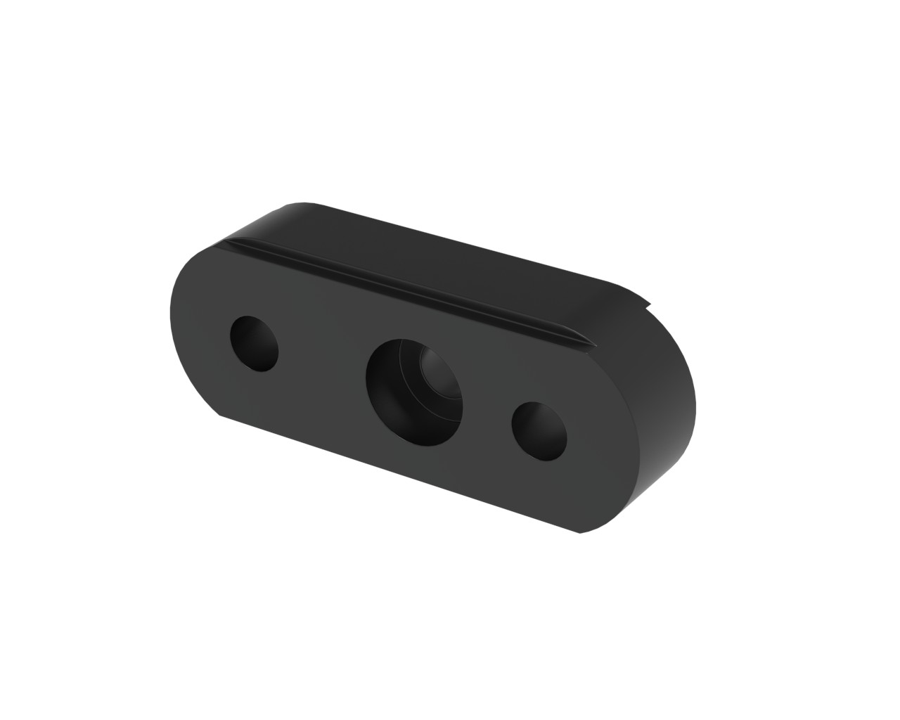 Distanz für Bremskörper 10mm, schwarz