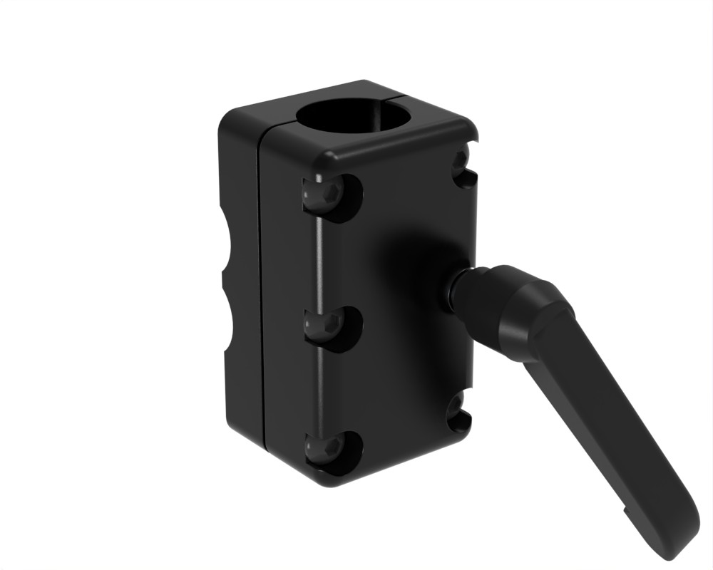 Kopfstützenhalter Ø25 mit Klemmung