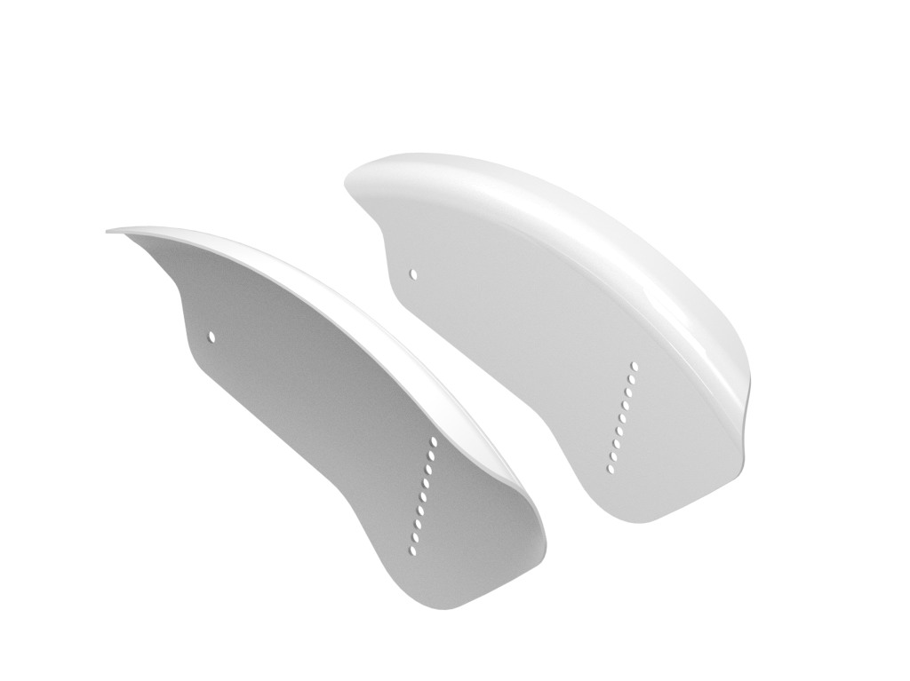 Kleiderschutz Aluminium anschraubbar