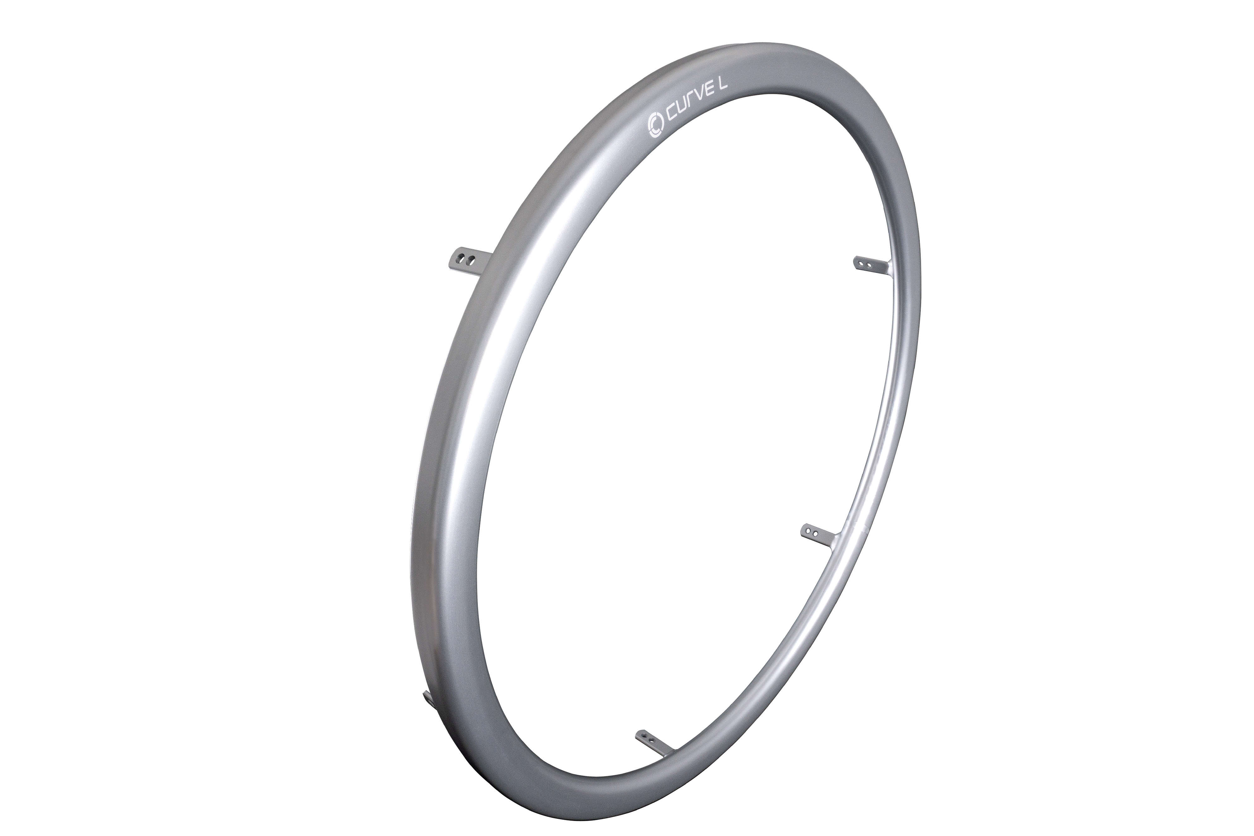 24" Greifring Curve L silber eloxiert