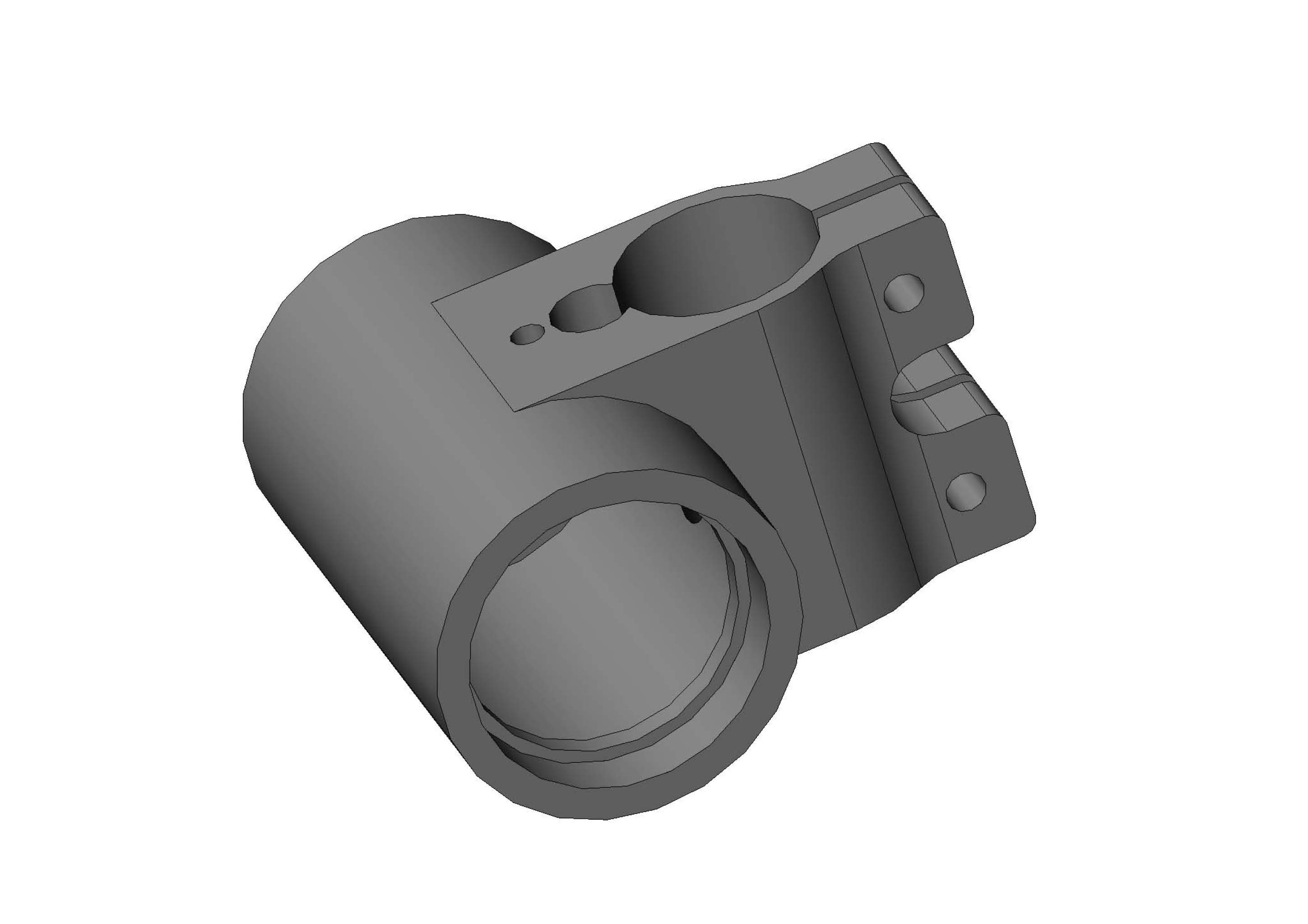 Tretlagergehäuse NJ1 / Spike