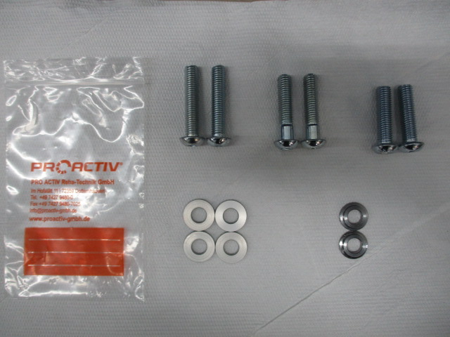 Befestigungssatz Beckengurt