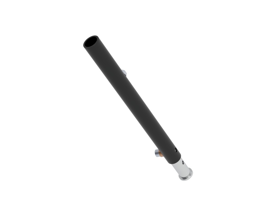 Rahmeneinschubrohr links,