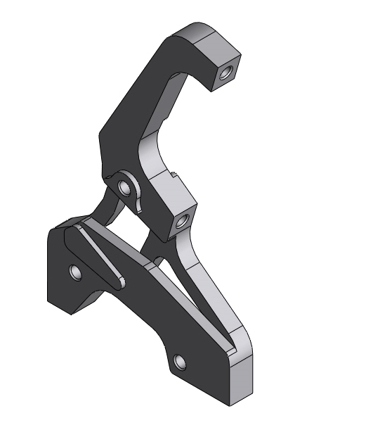 Bremsadapter Universal 2-fach für ø180mm