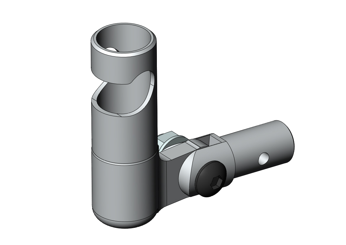 Fußauflagegelenk V-Form mit