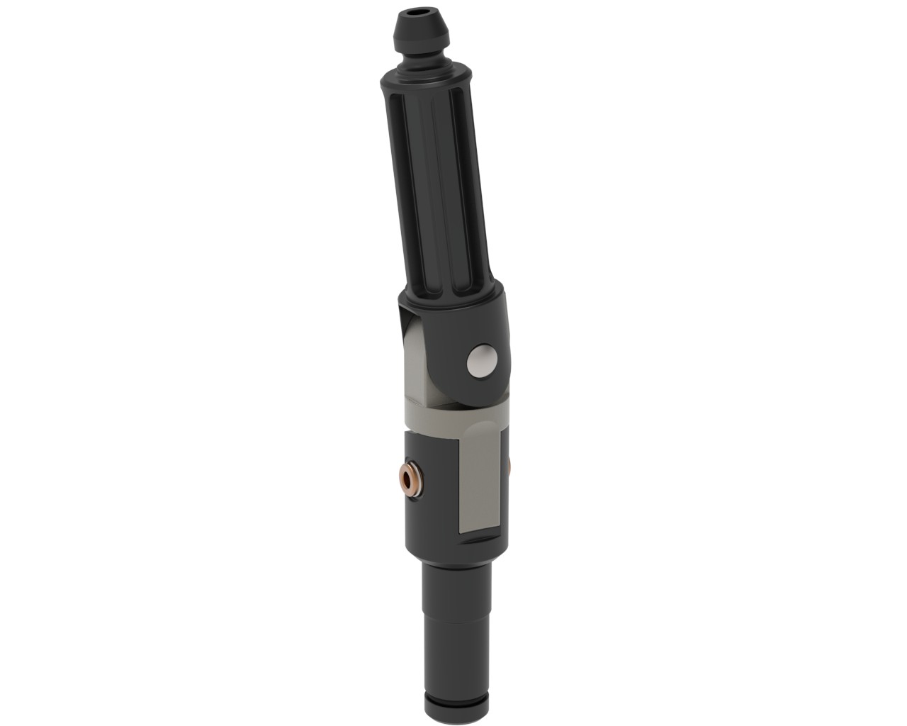 Fußbügelgelenk axial hochfaltbar