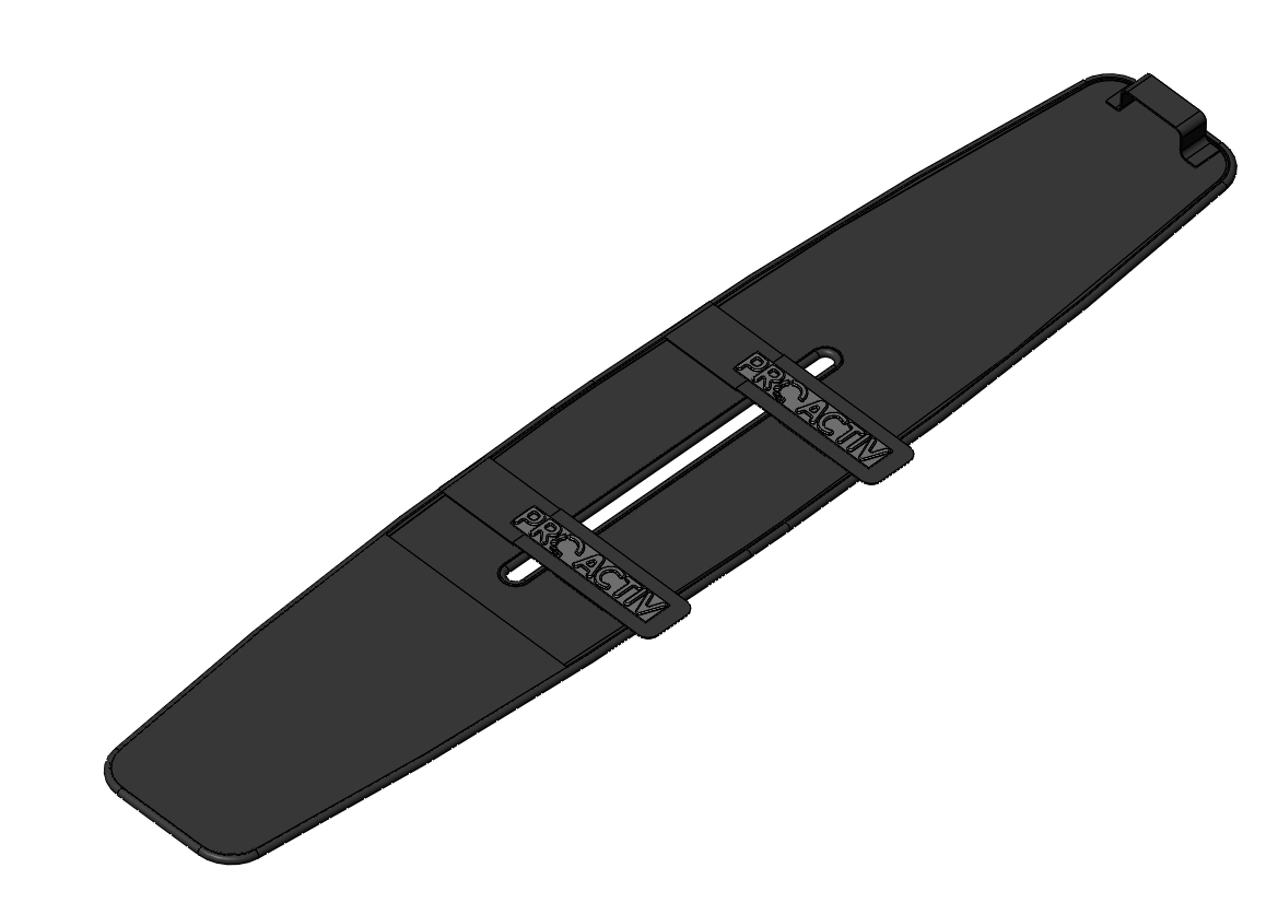 Brustgurt Gr. S 105cm Neopren schwarz