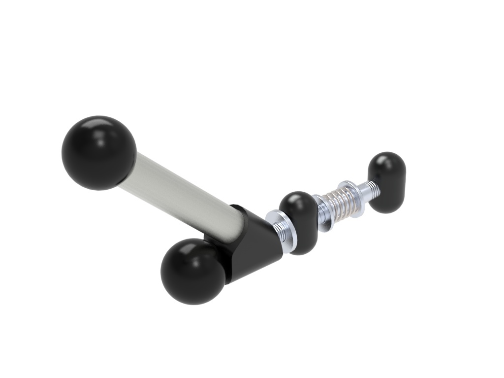 Klemmeinheit Rahmenklemmung Frontadapter
