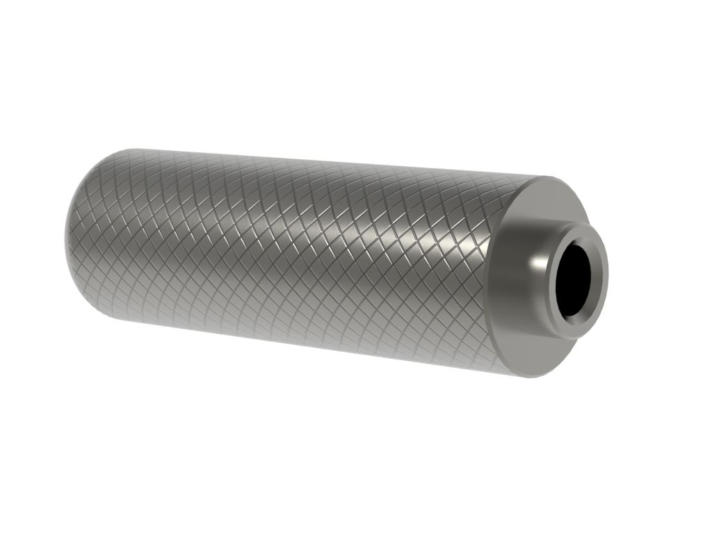 Bremsbolzen Edelstahl, Länge 35,5mm