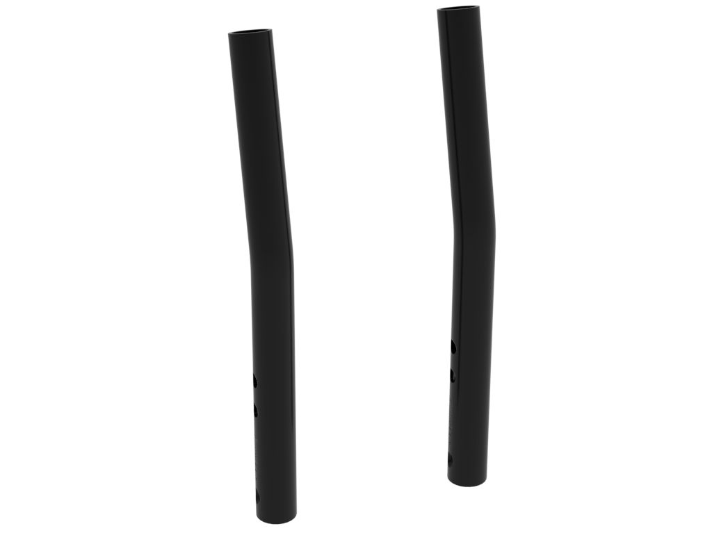 Rückenrohr mit Lordoseunterstützung