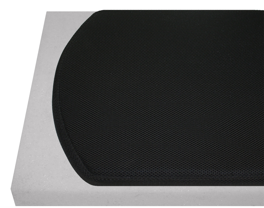 Sitzkissen mit Radiuskontur 4cm