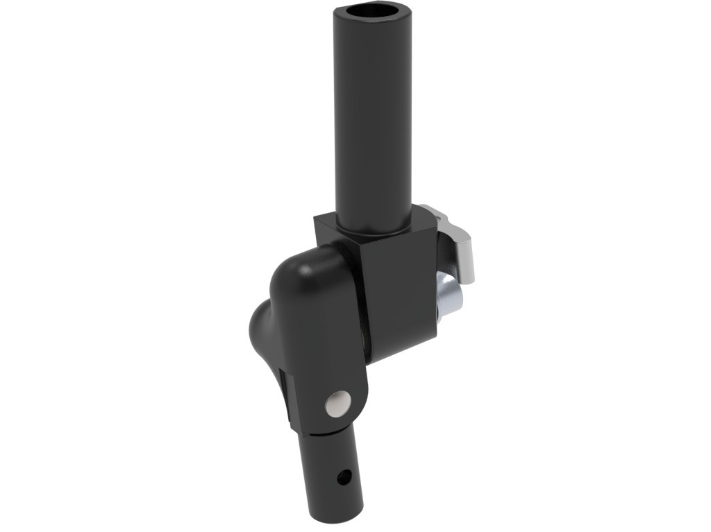 Rahmeneinsteckgelenk, links, V-Form,