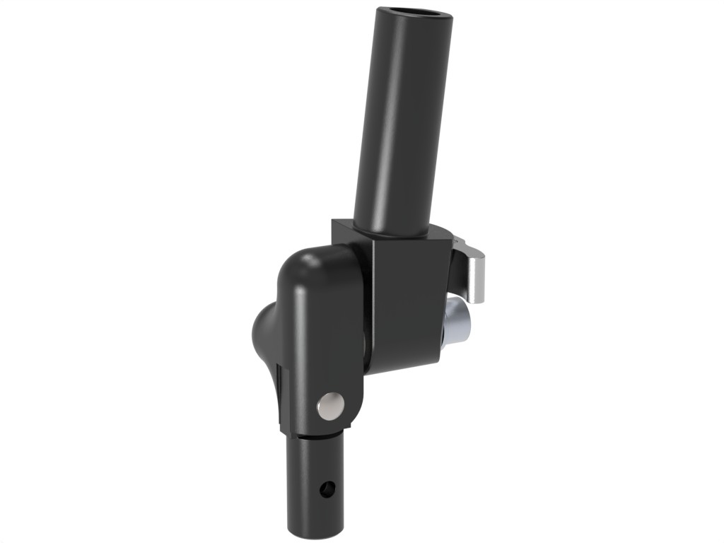 Rahmeneinsteckgelenk, links, V-Form,